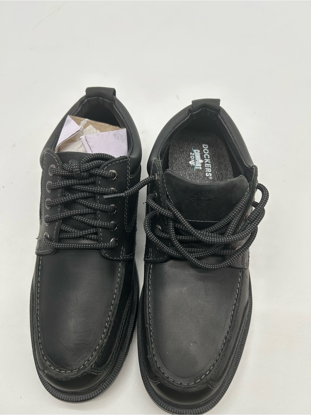 Dockers Men's Black Casual Lace-Up Shoes size 8 New